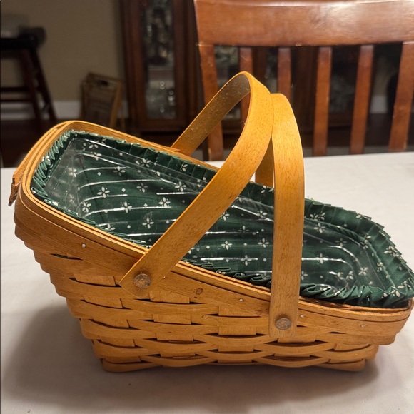 Longerberger Holiday Sleigh Basket. 1995 - Picture 7 of 8